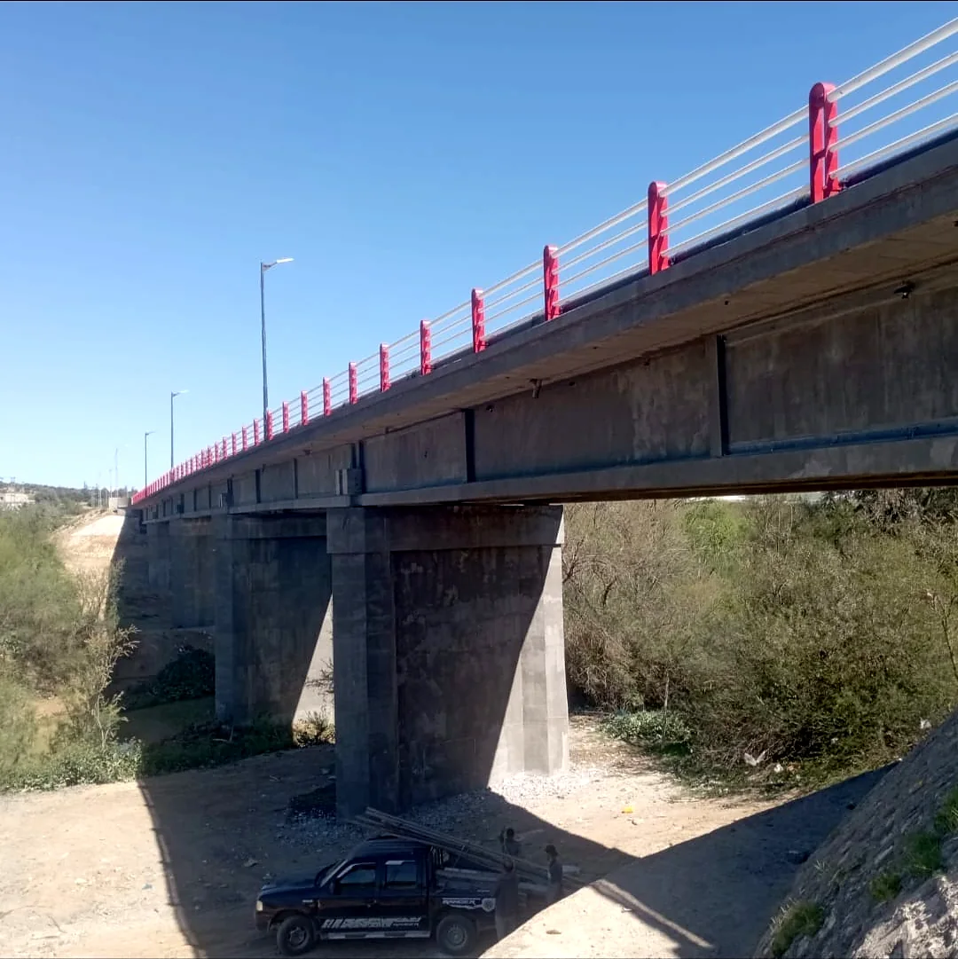 Pont sur l’oued Medjerda réparé par BBTP à Slouguia