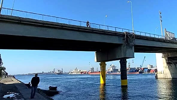Vue d’ensemble de l’ouvrage en site maritime