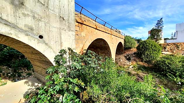 Avant — Maçonneries et voûtes avant travaux, pont de Bir Bouregba (Nabeul)